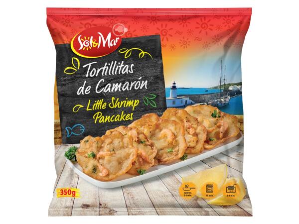 Little Shrimp Pancakes