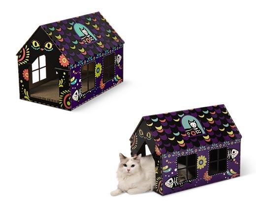 Heart to Tail 
 Halloween Cat Scratching Playhouse