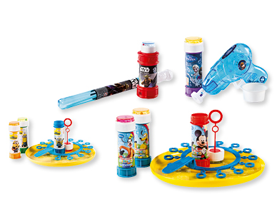 Jeu avec bulles de savon DISNEY/ICH EINFACH UNVERBESSERLICH/TROLLS