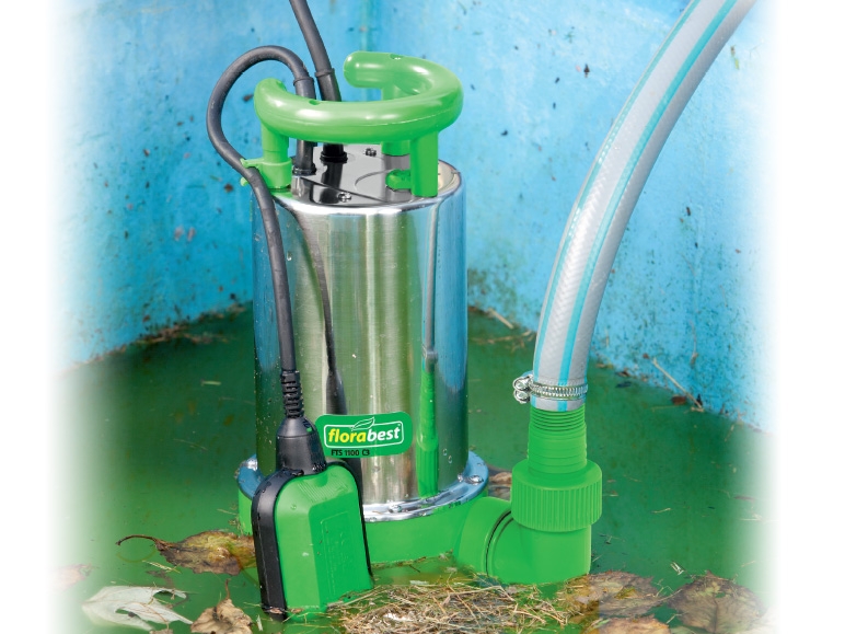 FLORABEST 1,100W Dirty Water Submersible Pump