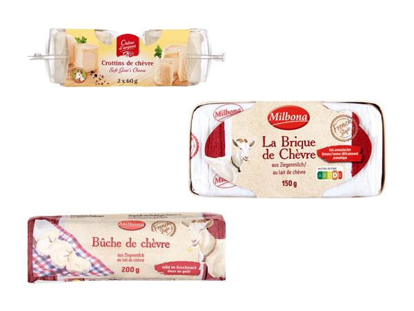 Spécialités de fromage de chèvre (valable uniquement en Suisse romande)