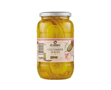 Deli Originals Cucumber Slices or Rounds 1kg