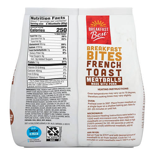 French Toast Meatballs, 20 oz