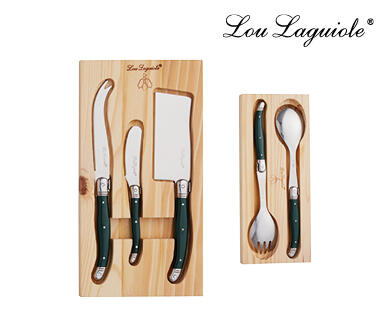 Lou Laguiole(R) Cheese Knife Set 3pc or Salad Servers 2pc
