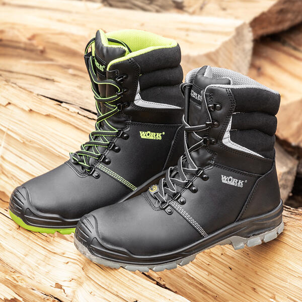 S3 Leder-Sicherheitsstiefel