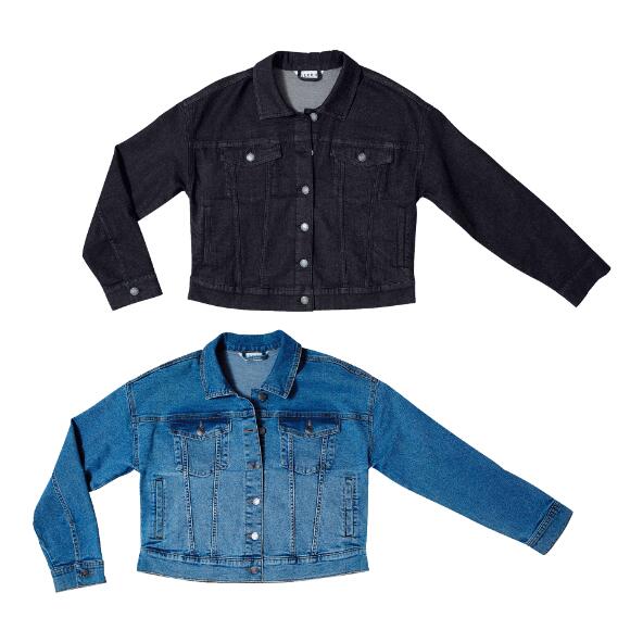UP2Fashion(R) Oversized Jeansjacke