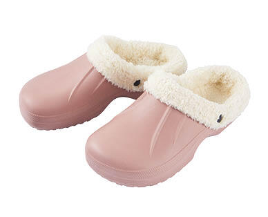 Sherpa-Lined Garden Clogs
