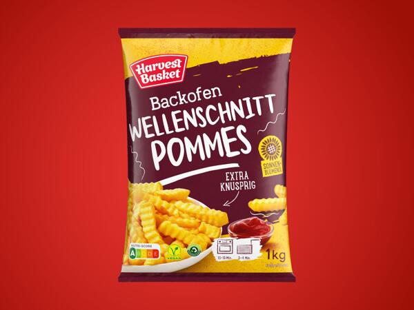 Wellenschnitt Pommes
