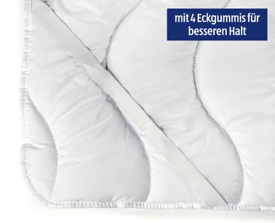 MY LIVING STYLE Mikrofaser Matratzenauflage SILVERPLUS(R)