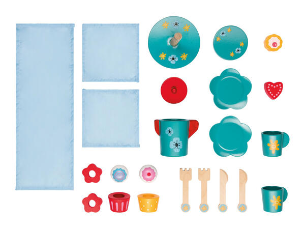 Playtive Wooden Afternoon Tea Set