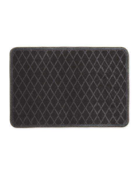 Geo Diamond Washable Pet Boot Mat