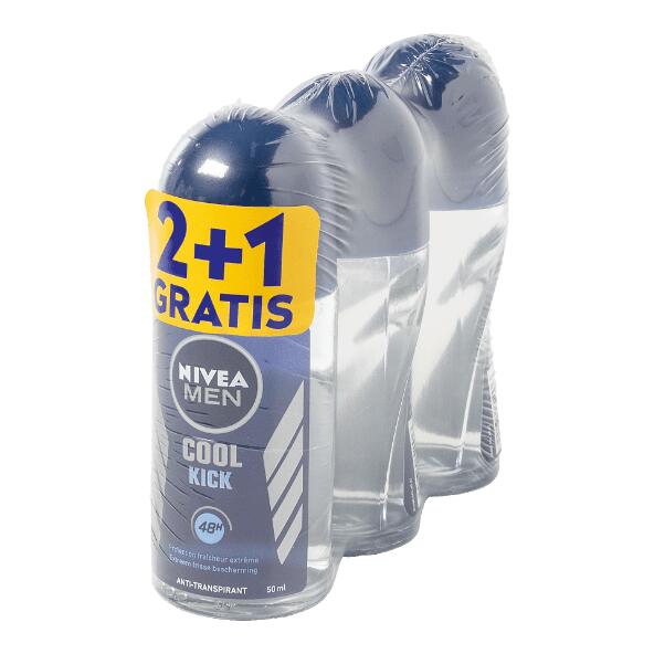 NIVEA(R) 				Deoroller, 3 st.