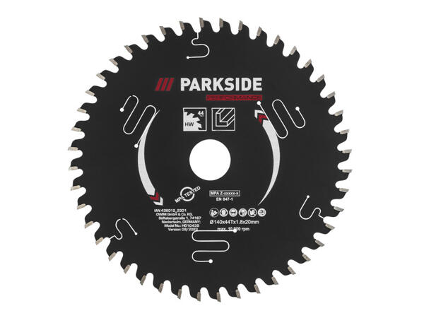 PARKSIDE PERFORMANCE(R) Pilový kotouč pro okružní pily, 140 mm
