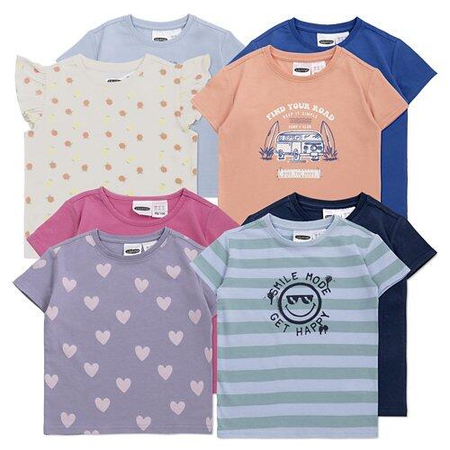 LILY & DAN Kleinkinder T-Shirt 2Er
