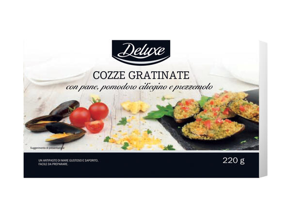 Gratinated Mussels
