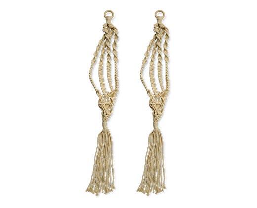 Belavi
2-Piece Macrame Plant Hanger