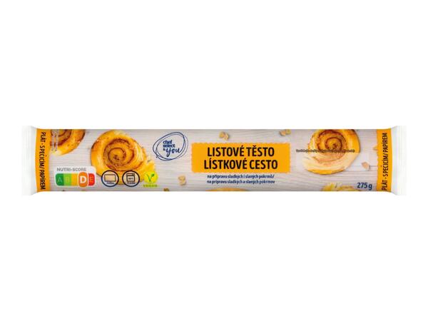 LISTOVÉ TĚSTO