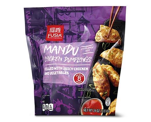 Fusia Asian Inspirations 
 Chicken or Beef Mandu
