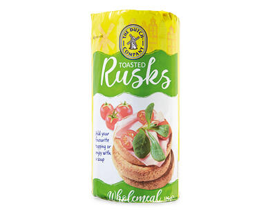Dutch Rusks Wholemeal 125g or Original 100g