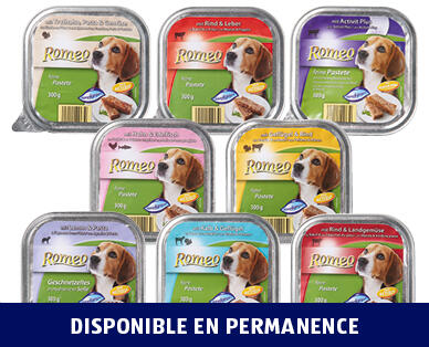 ROMEO 
 NOURRITURE POUR CHIENS