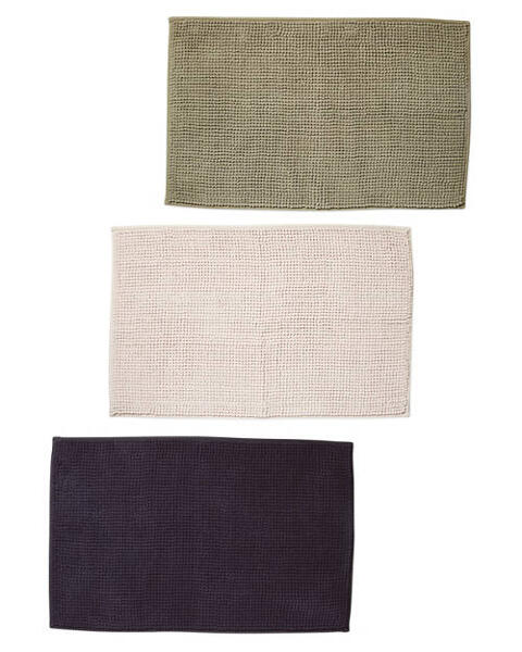 Chenille Bobble Bathmat