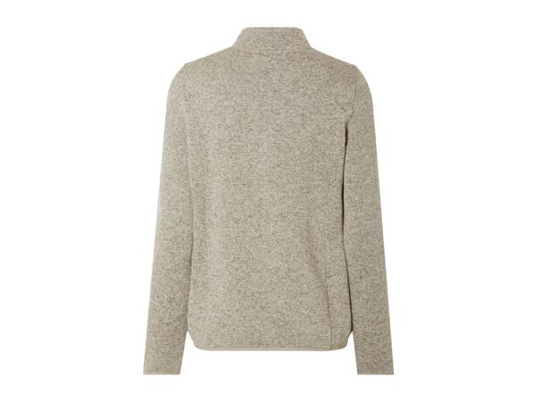 Esmara Ladies' Knitted Fleece Jacket - Beige