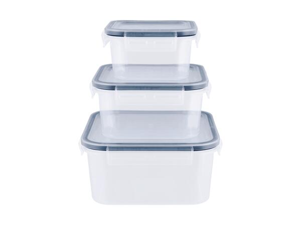 Frischhaltedosen-Set, 3 Stück
