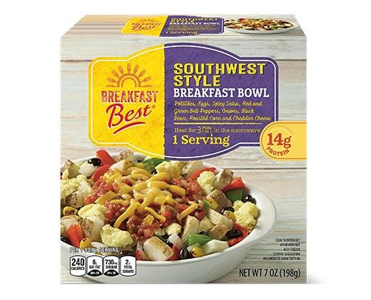 Breakfast Best 
 Breakfast Bowls Turkey Sausage or Southwest Style