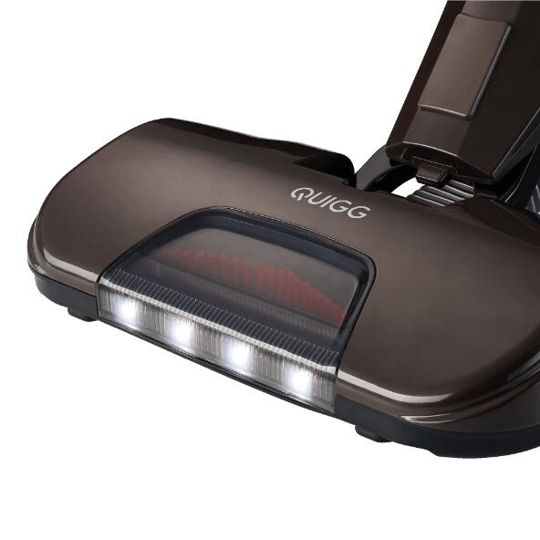 QUIGG(R) 				Aspirateur sur batterie 2 en 1