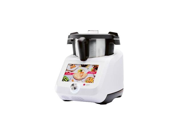SILVERCREST(R) KITCHEN TOOLS Monsieur Cuisine Smart White SKMS 1200 C1 s nástavcem na strouhání a řezání SFMC 4 B2