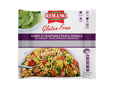 Remano Gluten Free Corn & Vegetable Pasta 500g
