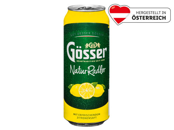 Gösser Natur-Radler Zitrone