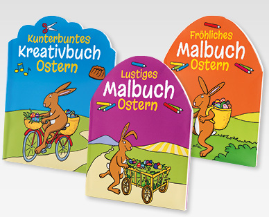 Mal-/Spassbuch Ostern
