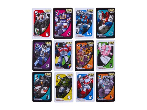 Mattel Transformers UNO Card Game