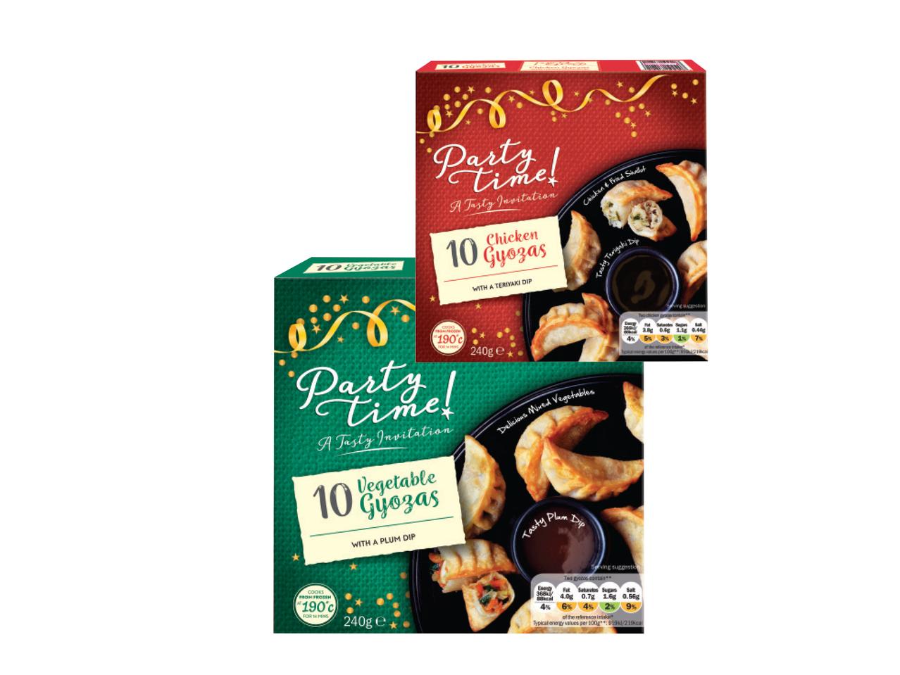 PARTYTIME Gyozas