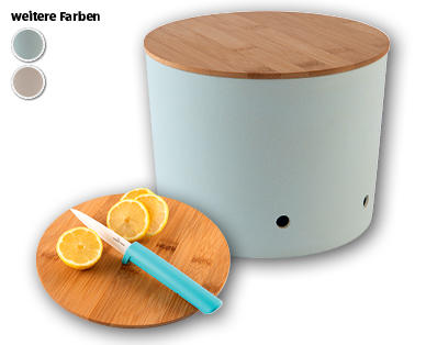 CROFTON(R) Aufbewahrungstopf mit Bambusdeckel, Ø 20 cm