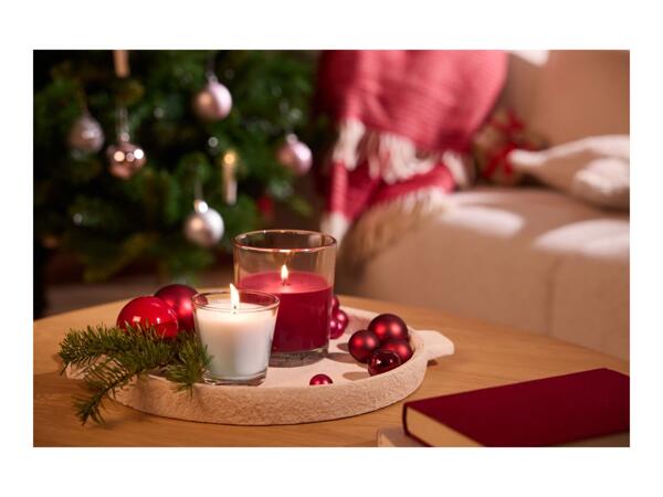 Livarno Home Large Scented Candle - Apple & Cinnamon