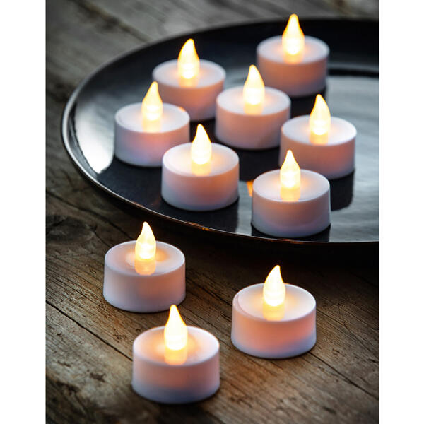 LED-Teelichte 10er-Set