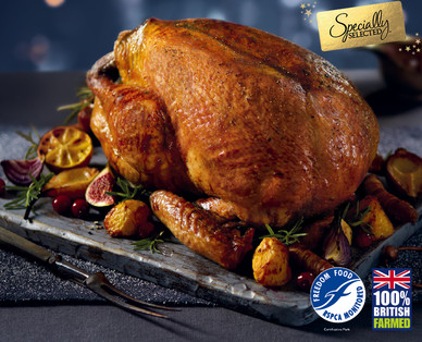 Specially Selected British Free Range Pure Breed Roly Poly Turkey