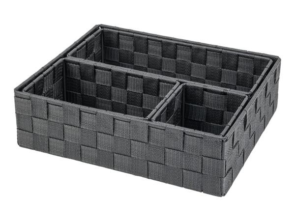 Storage Basket Set, Hanging Storage Baskets or Storage Basket