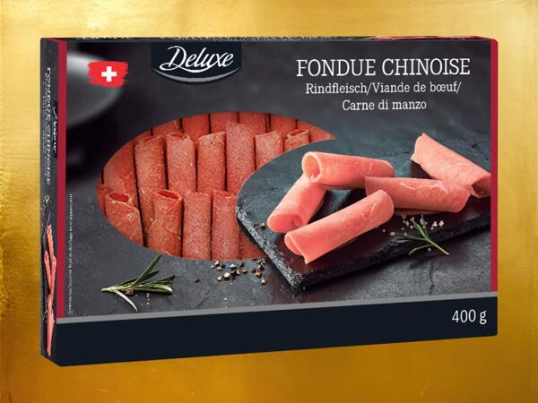 Carne di manzo per fondue chinoise