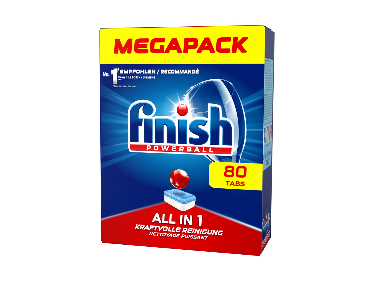 Tablettes pour lave-vaisselle Finish All in 1