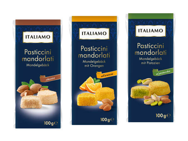 Pasticcini siciliani alle mandorle