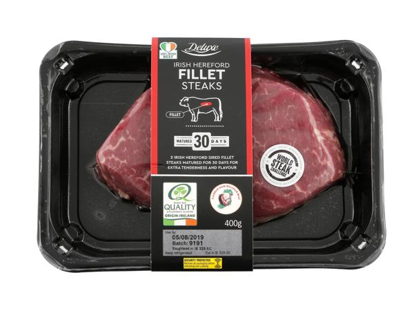 Deluxe Hereford Irish Fillet Steaks*