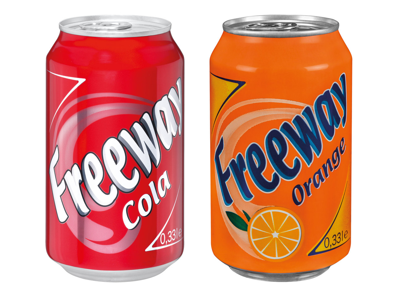 FREEWAY Cola/Orangenlimonade