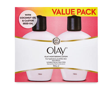 Olay Moisturising Lotion Value Pack 2 x150ml