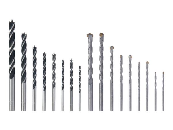 Parkside Wood & Masonry Drill Bit Set/ HSS Steel Drill Bit Set