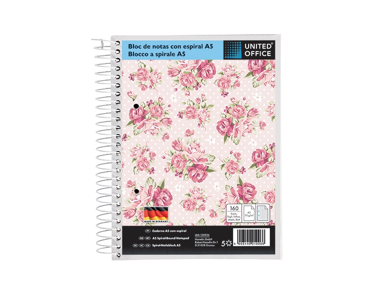 A5 Spiral-Bound Notepad