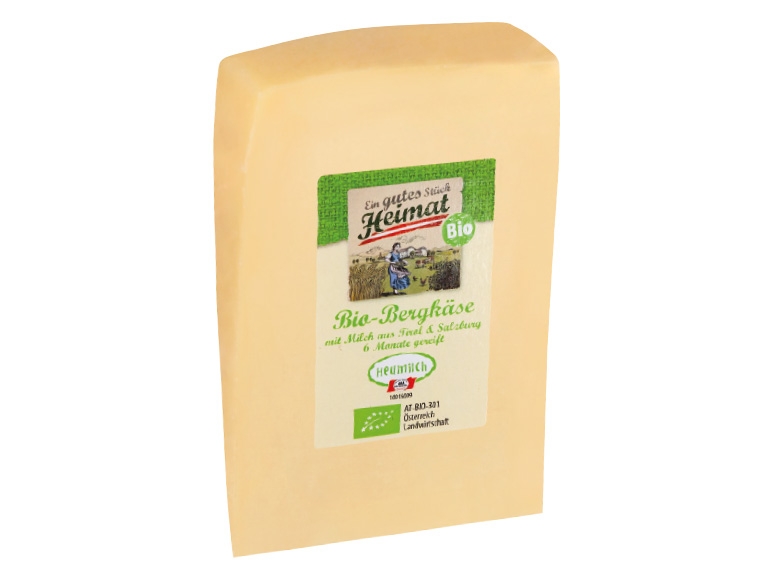 EIN GUTES STÜCK HEIMAT Bio-Bergkäse