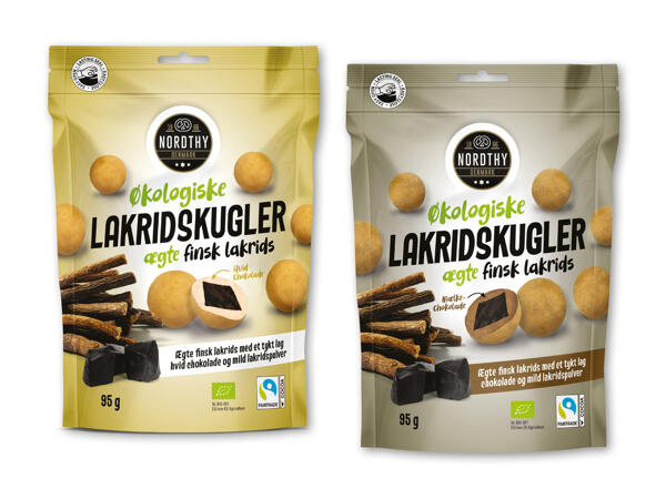Nordthy økologiske lakridskugler